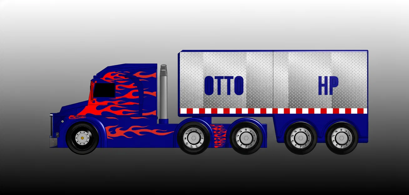 HP OTTO-MUS PRIME - Mô hình Otto xe tải DIY - Image 6