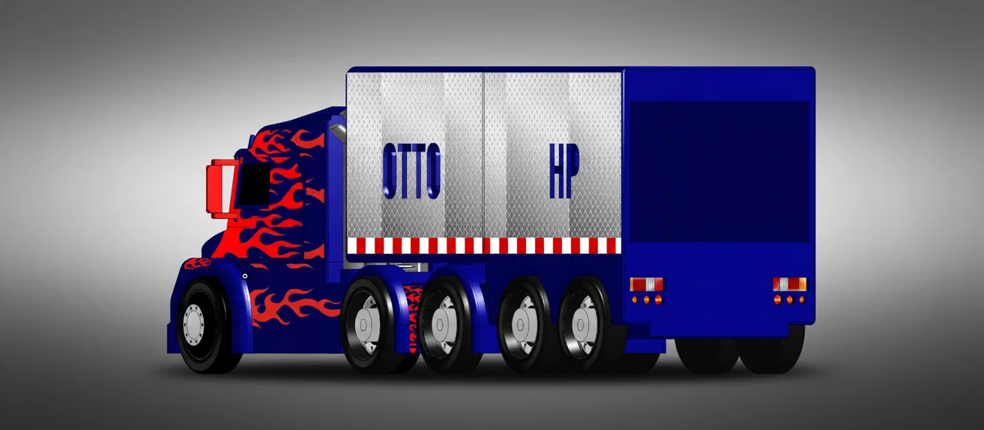 HP OTTO-MUS PRIME - Mô hình Otto xe tải DIY - Image 7