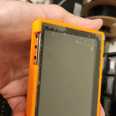 Ngàm gắn màn hình BTT Pi TFT50 v2.1 cho Voron Skirts