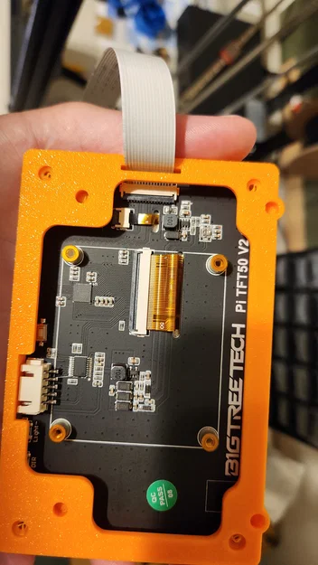 Ngàm gắn màn hình BTT Pi TFT50 v2.1 cho Voron Skirts - Image 2