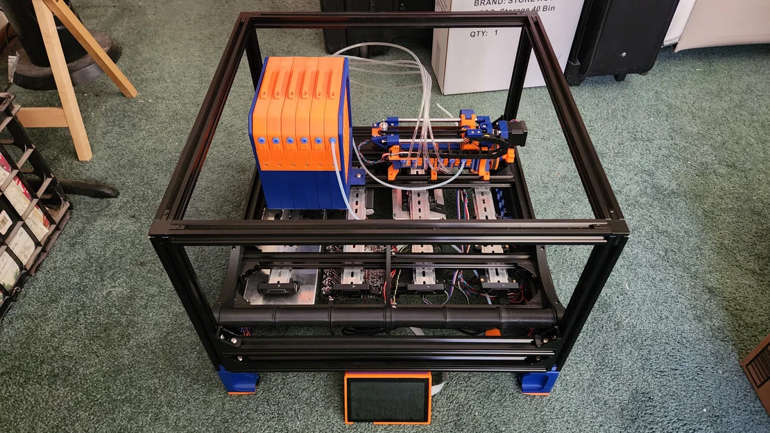 Ngàm gắn màn hình BTT Pi TFT50 v2.1 cho Voron Skirts - Image 3