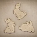 Khuôn cắt bánh quy hình chú thỏ Phục sinh - Thumbnail 2