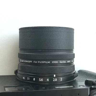 Lens Hood nam châm cho Fujifilm X100 (Dùng với K&F Filter)