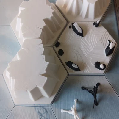 Terrain Hex và Vũ khí (Tương thích với Battle of Hoth)