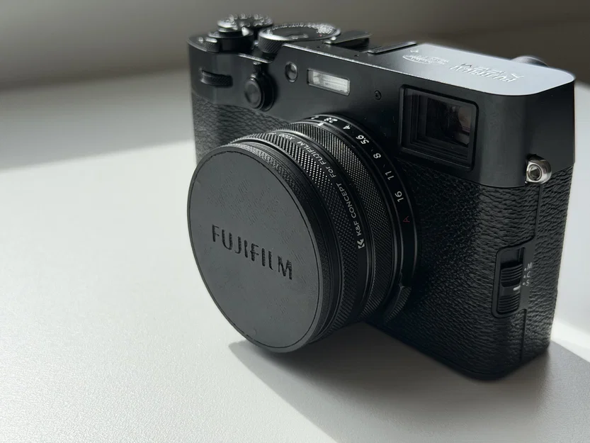 Nắp đậy ống kính Fujifilm X100 gắn nam châm cho kính lọc K&F - Image 1