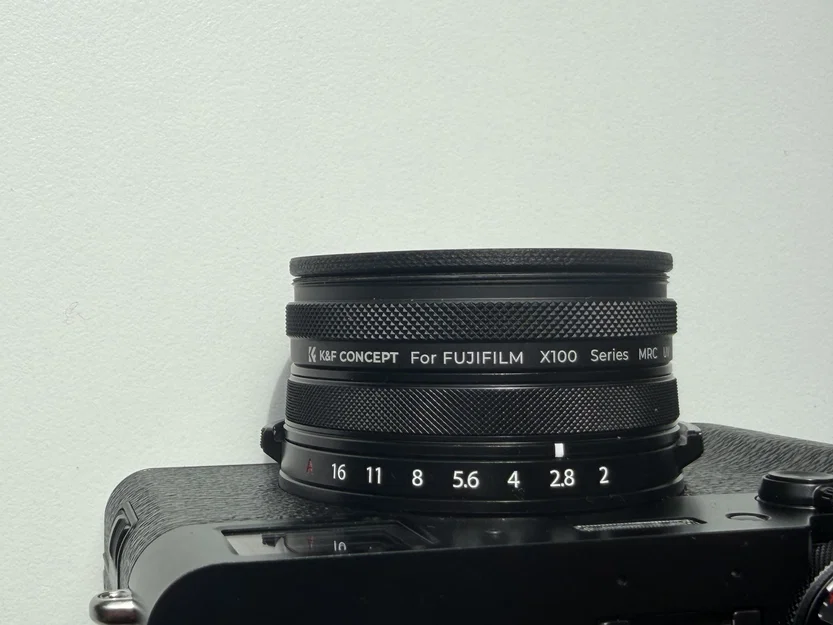 Nắp đậy ống kính Fujifilm X100 gắn nam châm cho kính lọc K&F - Image 3