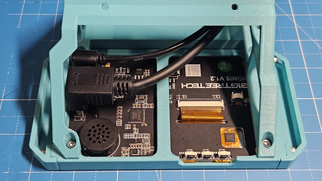 Ngàm gắn màn hình BTT HDMI 5 v1.2 cho Voron Thicc Skirts (Tương thích Clicky Clack) - Image 2