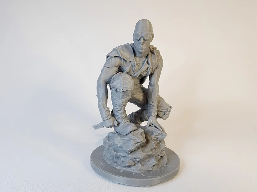 Mô hình nhân vật Riddick 2013 sắc nét dành cho fan 3D printing - Image 3