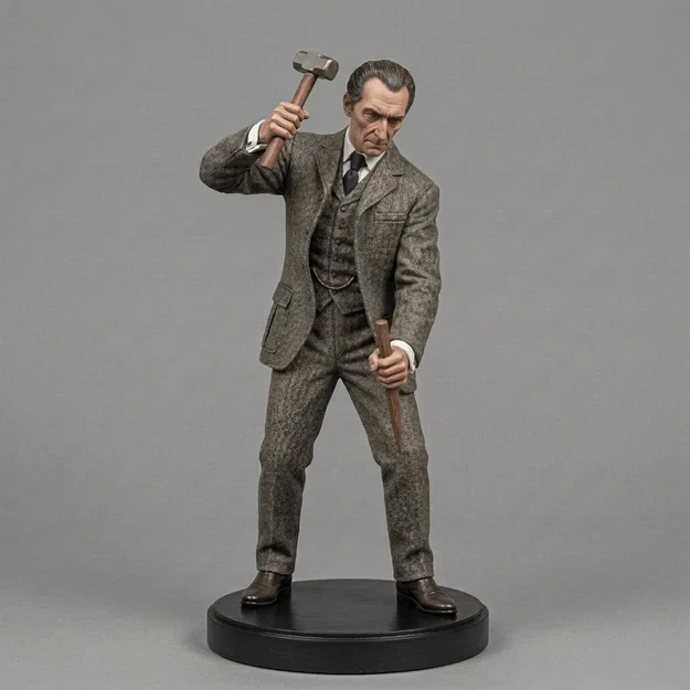 Mô hình 3D Peter Cushing trong Brides of Dracula kinh điển - Image 1