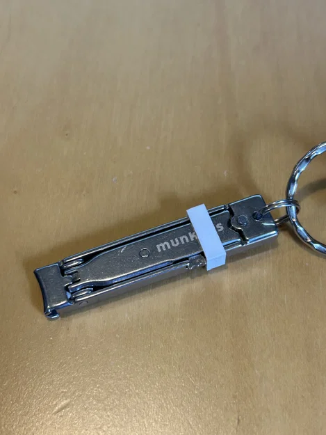 Vòng khóa chặn bấm móng tay Munkees - Phụ kiện in 3D hữu ích - Image 1