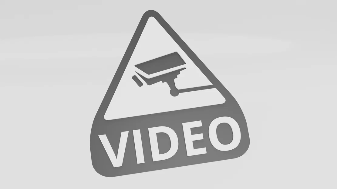 Biển báo giám sát video (2 kích thước) (Remix) - Image 1