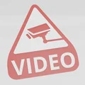 Biển báo giám sát video (2 kích thước) (Remix) - Thumbnail 3