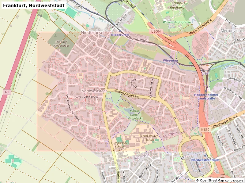 Frankfurt, Nordweststadt, Đức - Mô hình 3D thu nhỏ - Image 9