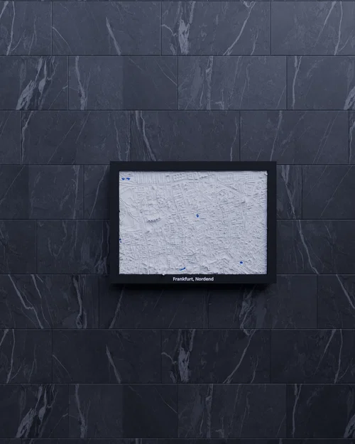 Frankfurt, Nordend, Đức - Mô hình 3D thu nhỏ - Image 6