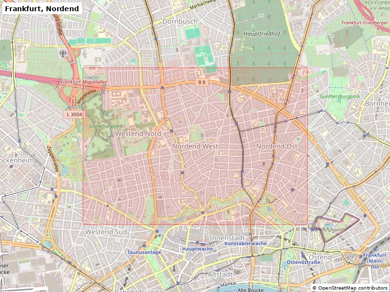 Frankfurt, Nordend, Đức - Mô hình 3D thu nhỏ - Image 9