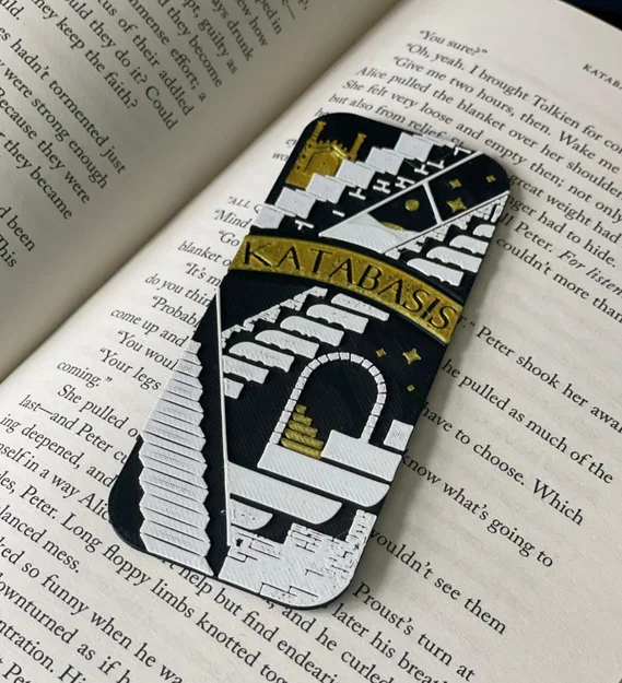 Thẻ đánh dấu trang KATABASIS Bookmark - Phụ kiện in 3D tinh tế - Image 1