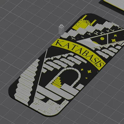 Thẻ đánh dấu trang KATABASIS Bookmark - Phụ kiện in 3D tinh tế