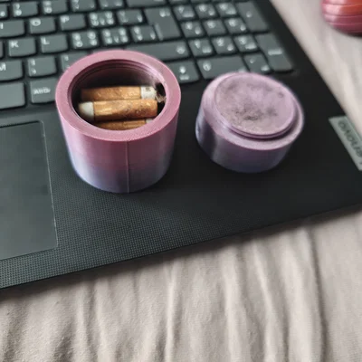 Gạt tàn thuốc bỏ túi nhỏ gọn - Phụ kiện 3D hữu ích cho mọi người