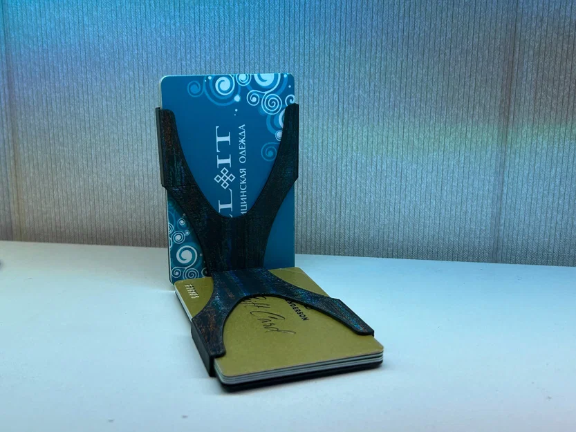 Ví Đựng Thẻ Tối Giản – Kẹp Hình Chữ V Siêu Mỏng Cho Thẻ Ngân Hàng - Image 2