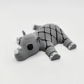 Mô hình Tê Giác Cute Flexi - Thumbnail 1
