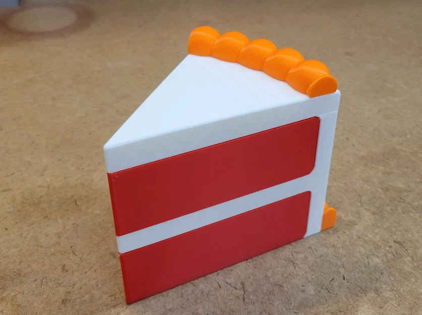 Hộp Đựng Hình Miếng Bánh Ngọt (Cake Slice Shaped Container) - Image 6