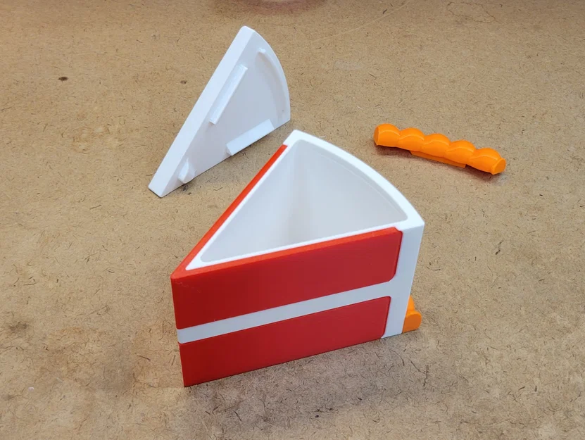 Hộp Đựng Hình Miếng Bánh Ngọt (Cake Slice Shaped Container) - Image 11