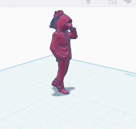 Mô hình Fish Man trang trí bàn làm việc độc lạ - In 3D dễ dàng - Image 1