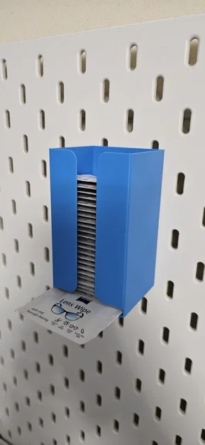 Khay đựng khăn lau kính Zeiss gắn bảng Skadis in 3D siêu gọn - Image 1