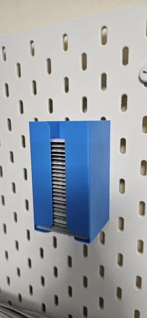 Khay đựng khăn lau kính Zeiss gắn bảng Skadis in 3D siêu gọn - Image 3