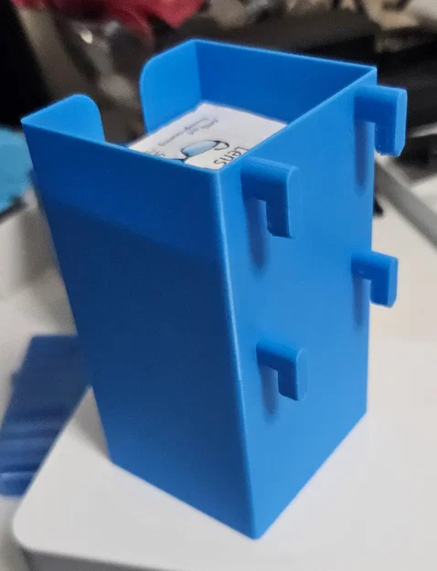 Khay đựng khăn lau kính Zeiss gắn bảng Skadis in 3D siêu gọn - Image 4