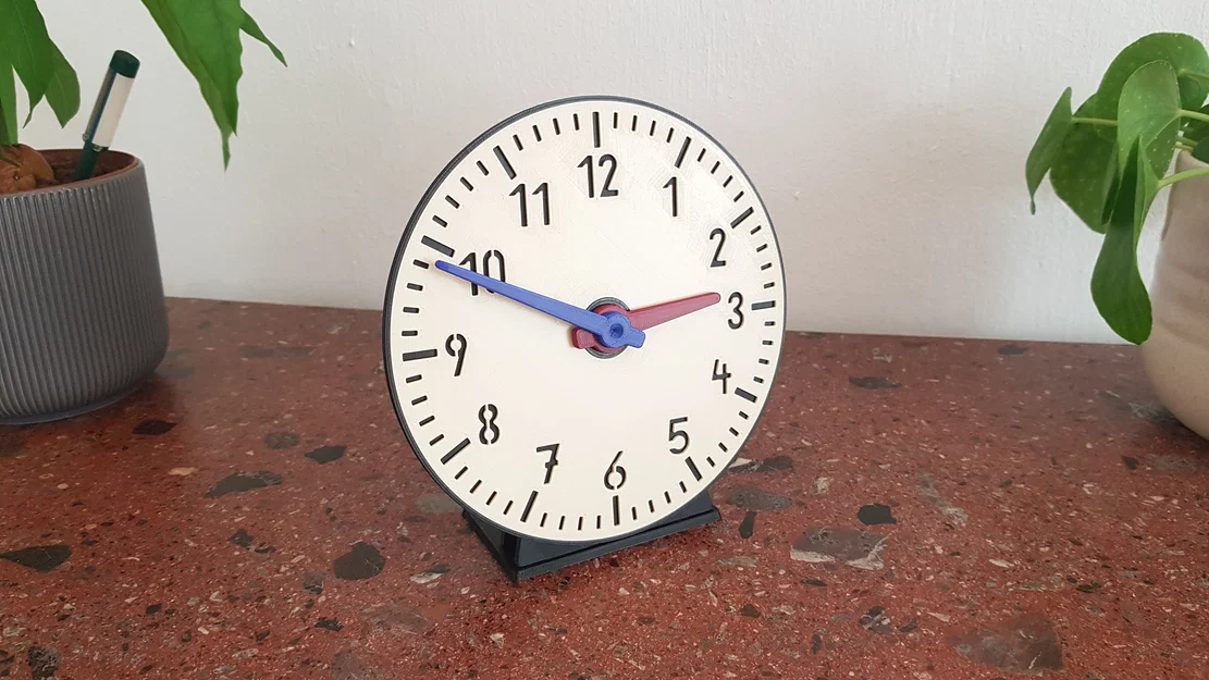 Đồng hồ giáo dục cơ khí (Educational clock) - Image 1
