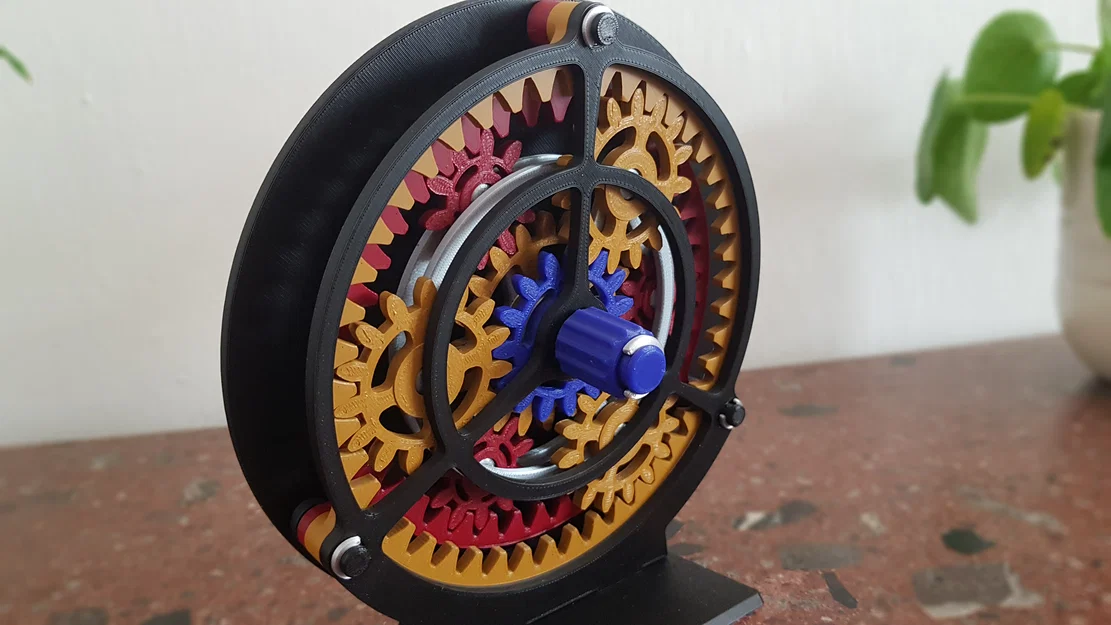 Đồng hồ giáo dục cơ khí (Educational clock) - Image 2