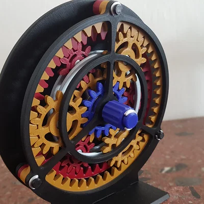 Đồng hồ giáo dục cơ khí (Educational clock)