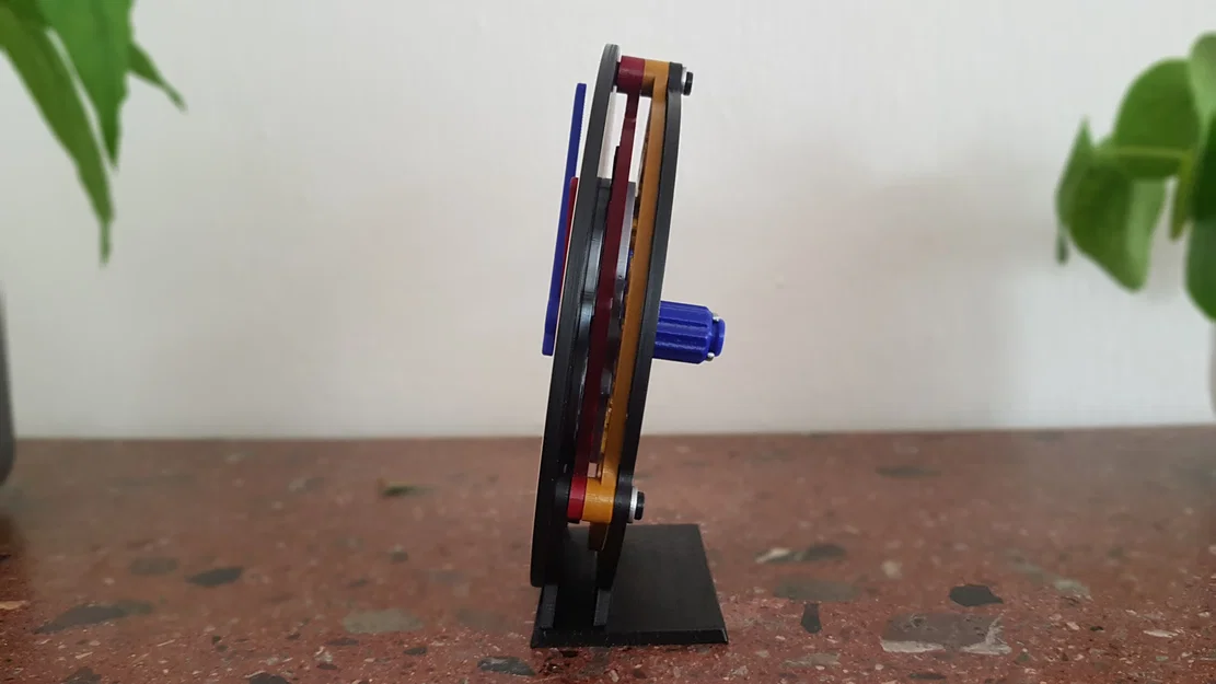 Đồng hồ giáo dục cơ khí (Educational clock) - Image 3