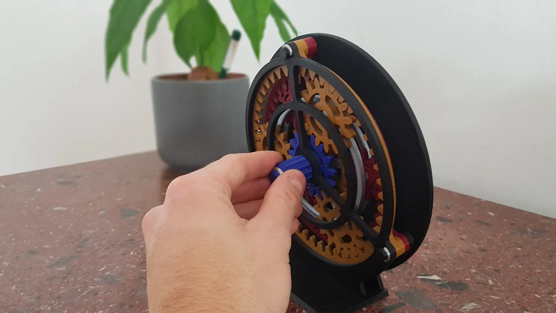 Đồng hồ giáo dục cơ khí (Educational clock) - Image 5