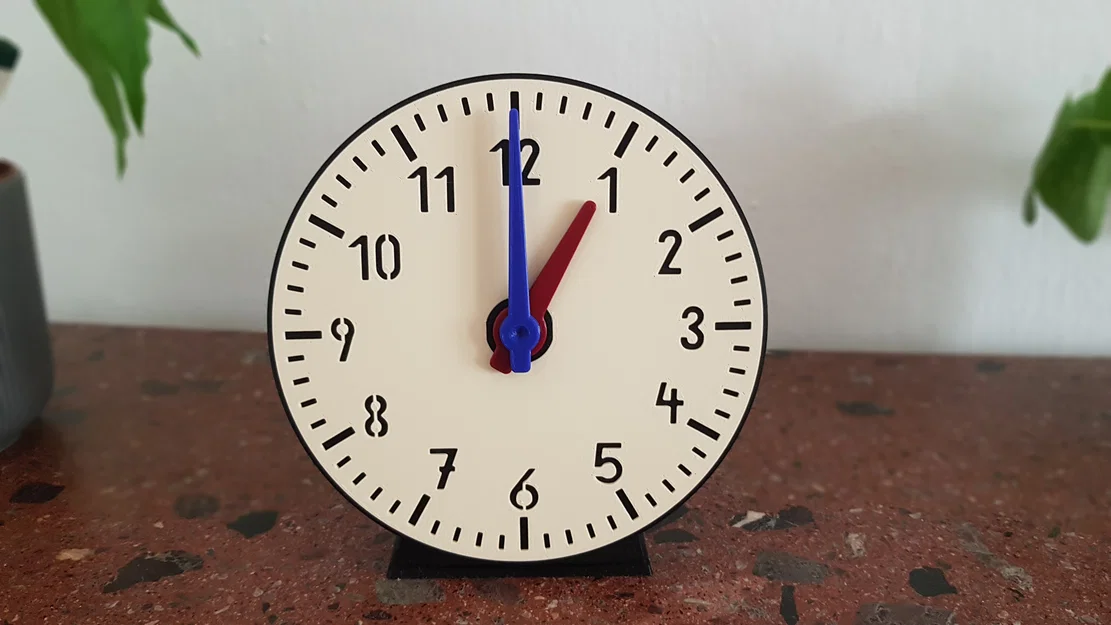 Đồng hồ giáo dục cơ khí (Educational clock) - Image 7