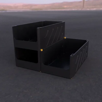 Hộp đựng để bàn xếp chồng - Infinite stackable table container