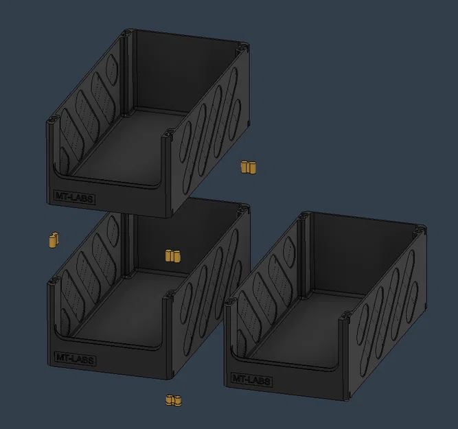 Hộp đựng để bàn xếp chồng - Infinite stackable table container - Image 4