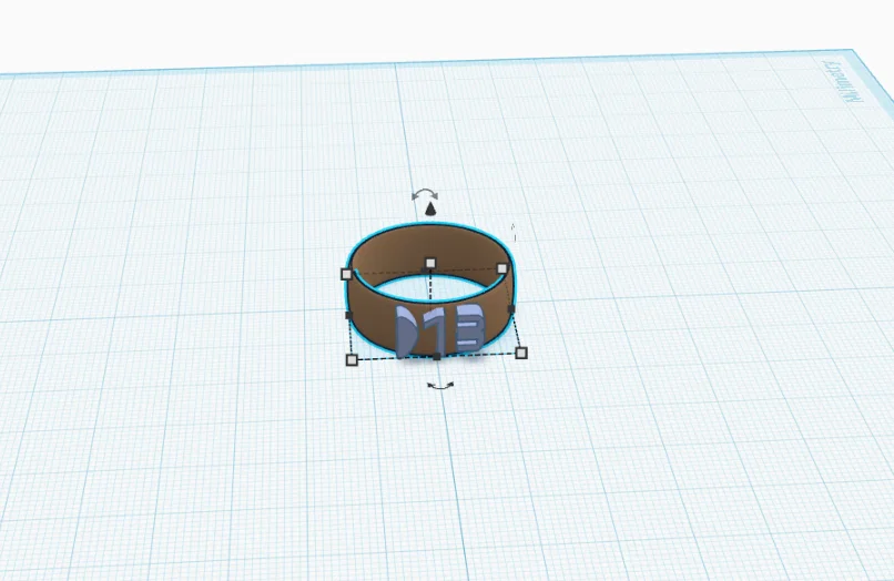 Nhẫn trang trí cho mô hình DUMMY 13 (Ring with D 13) - Image 1