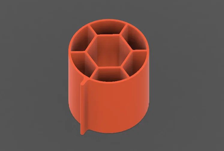 Giá Đỡ Sơn Xoay Tái Sử Dụng Lõi Cuộn Nhựa Prusa - Image 5