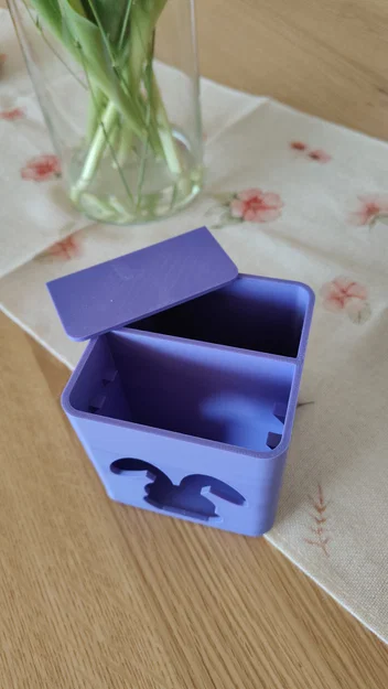 Ống cắm bút hình thỏ Easter - Image 2