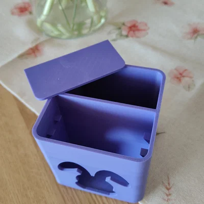 Ống cắm bút hình thỏ Easter