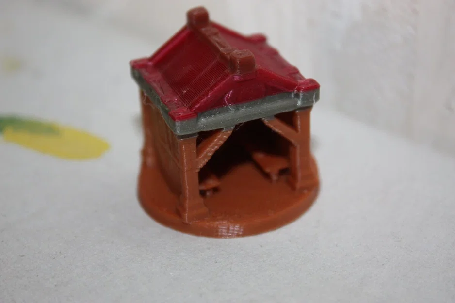 Mô hình nhà chòi nghỉ chân BBQ cho TTRPG (In 3D không cần support) - Image 1