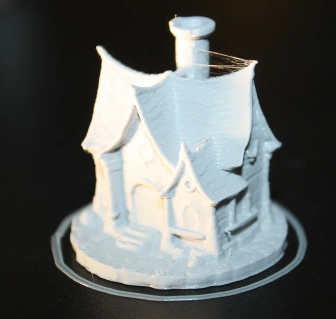 Mô hình ngôi nhà phù thủy ma thuật cho boardgame TTRPG - Image 1