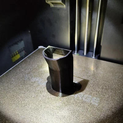 Ống dẫn rác thải nhựa (poop chute) cho máy in 3D Flashforge AD5X