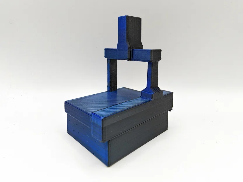 Mô hình máy đo tọa độ CMM cầu Low-Poly - Image 1
