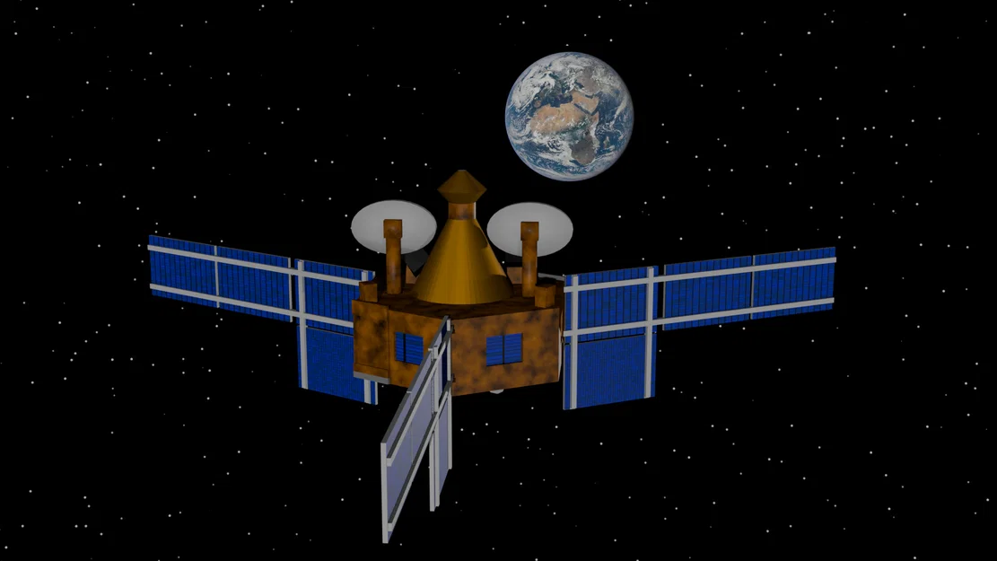 Mô hình vệ tinh Symphonie Satellite - Image 2