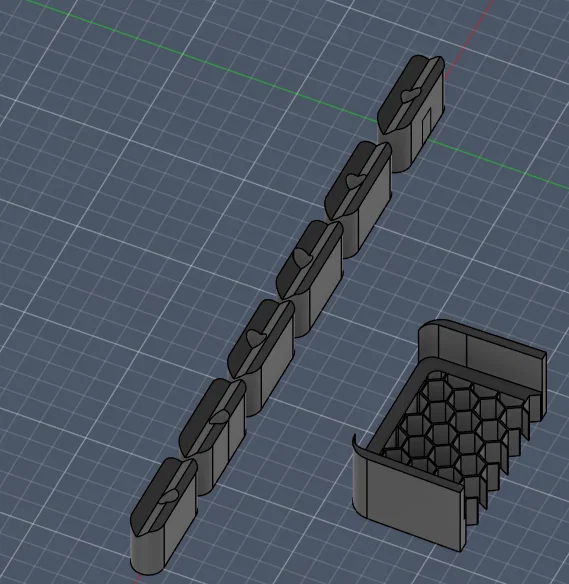 Bộ khung bảo vệ và kẹp gắn cho ống ngắm Airsoft 551 - Image 1