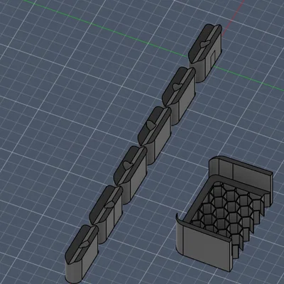 Bộ khung bảo vệ và kẹp gắn cho ống ngắm Airsoft 551