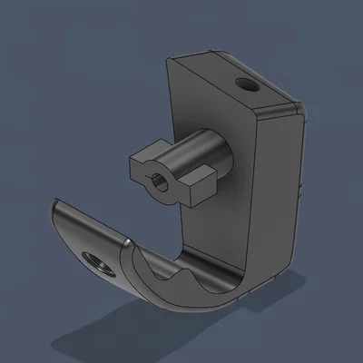 Ngàm đỡ tấm đậy khoang hành lý (Parcel Shelf) cho Audi A3 8V 3 cửa